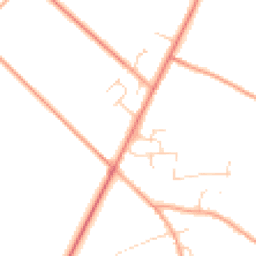 Daytime road noise heatmap for NR16 1DJ