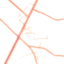 Daytime road noise heatmap for NR16 1DL