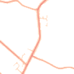 Daytime road noise heatmap for NR16 1FR