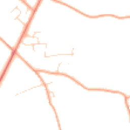 Daytime road noise heatmap for NR16 1HS