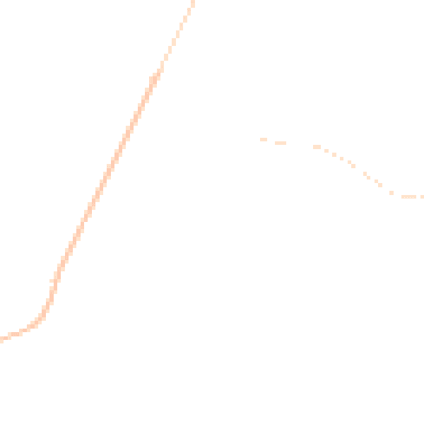 Night-time road noise heatmap for NR16 1LF