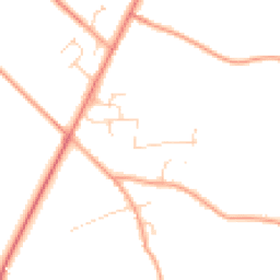 Daytime road noise heatmap for NR16 1LH