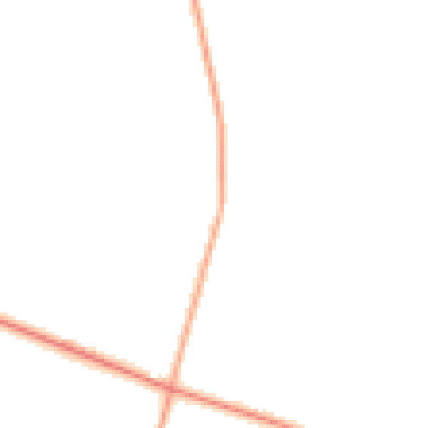 Daytime road noise heatmap for NR16 1NB