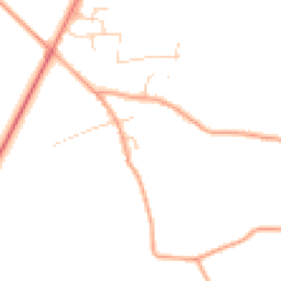 Daytime road noise heatmap for NR16 1NS