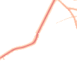 Daytime road noise heatmap for NR16 1SR