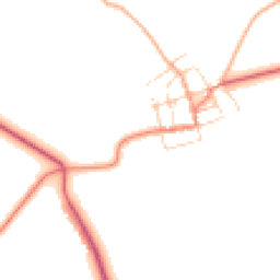 Daytime road noise heatmap for NR16 2AG