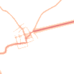 Daytime road noise heatmap for NR16 2AR