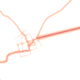 Daytime road noise heatmap for NR16 2AS