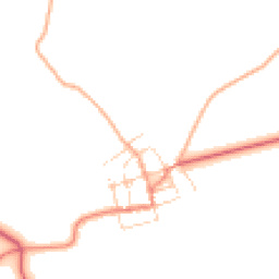 Daytime road noise heatmap for NR16 2AU