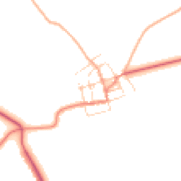 Daytime road noise heatmap for NR16 2AZ