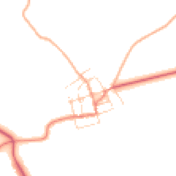 Daytime road noise heatmap for NR16 2BA