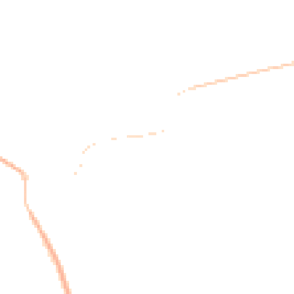 Night-time road noise heatmap for NR16 2BE