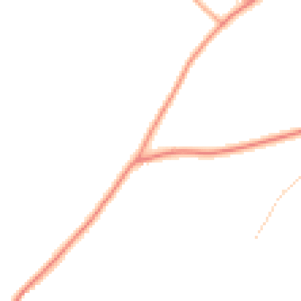 Daytime road noise heatmap for NR16 2BP