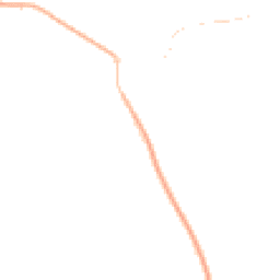 Night-time road noise heatmap for NR16 2DE