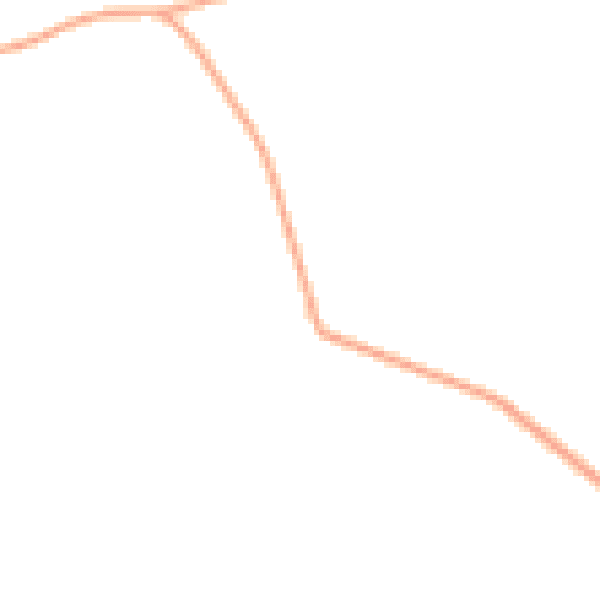 Daytime road noise heatmap for NR16 2DW