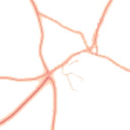 Daytime road noise heatmap for NR16 2EQ