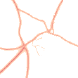 Daytime road noise heatmap for NR16 2FE