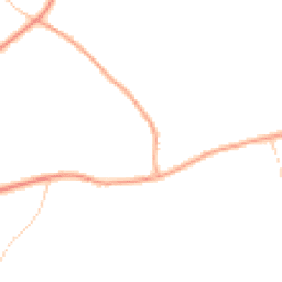 Daytime road noise heatmap for NR16 2FL