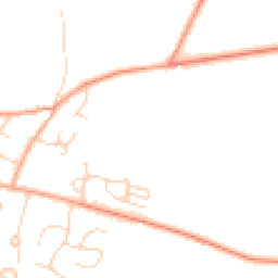Daytime road noise heatmap for NR16 2FN