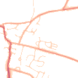 Daytime road noise heatmap for NR16 2GA