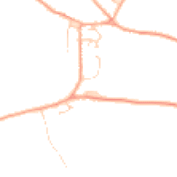 Daytime road noise heatmap for NR16 2HA