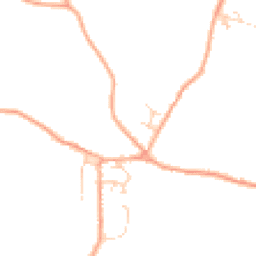 Daytime road noise heatmap for NR16 2HT