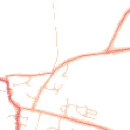 Daytime road noise heatmap for NR16 2JD