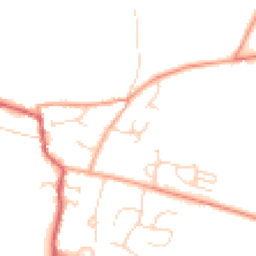 Daytime road noise heatmap for NR16 2NN