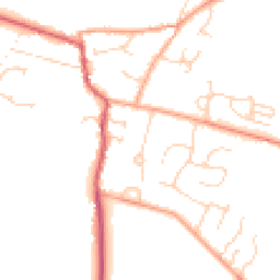Daytime road noise heatmap for NR16 2QF