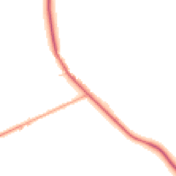 Daytime road noise heatmap for NR16 2QW