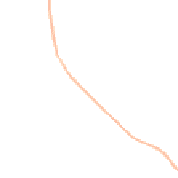 Night-time road noise heatmap for NR16 2QW