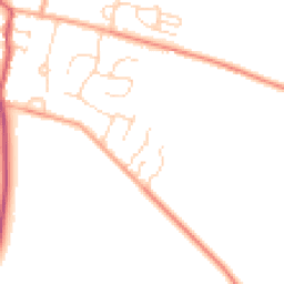 Daytime road noise heatmap for NR16 2RF