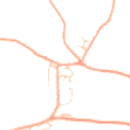 Daytime road noise heatmap for NR16 2ST