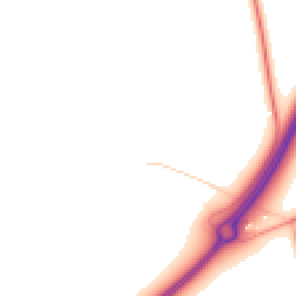 Daytime road noise heatmap for NR17 1AS