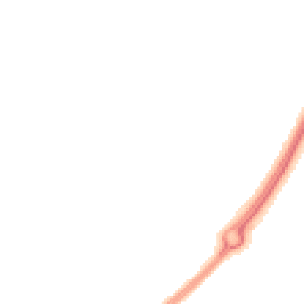 Night-time road noise heatmap for NR17 1AS