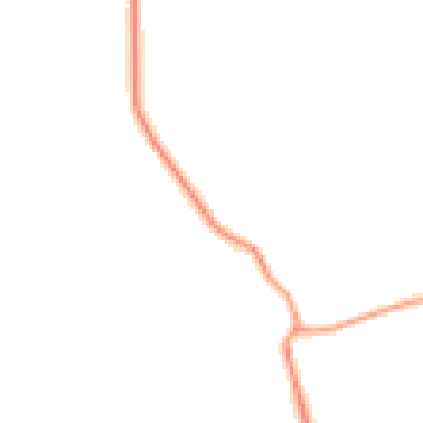 Daytime road noise heatmap for NR17 1AW