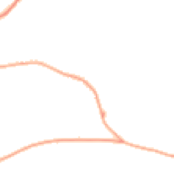 Daytime road noise heatmap for NR17 1DA