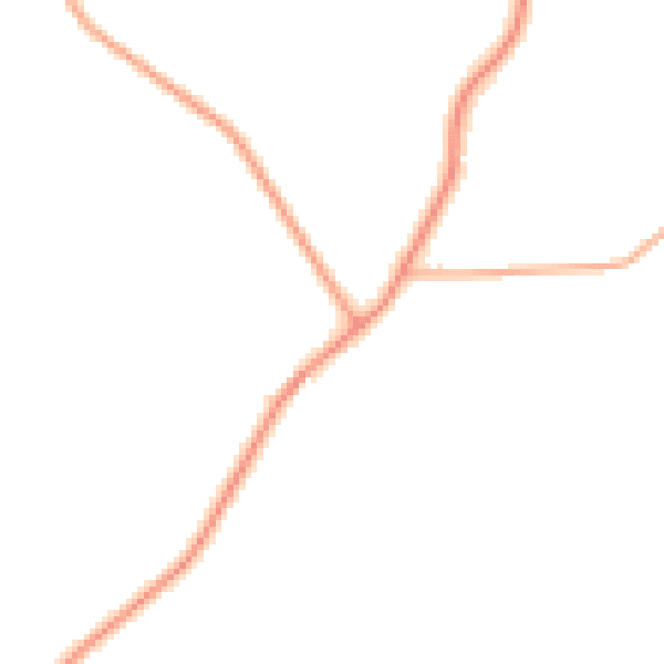 Daytime road noise heatmap for NR17 1EL