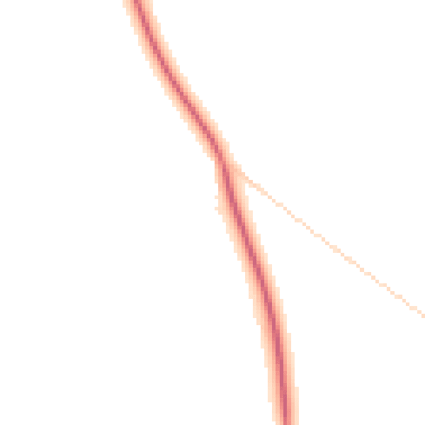 Night-time road noise heatmap for NR17 1ES