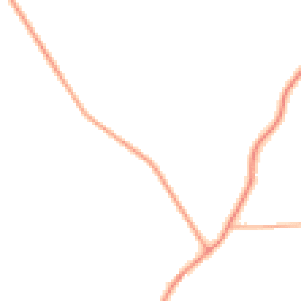 Daytime road noise heatmap for NR17 1EU