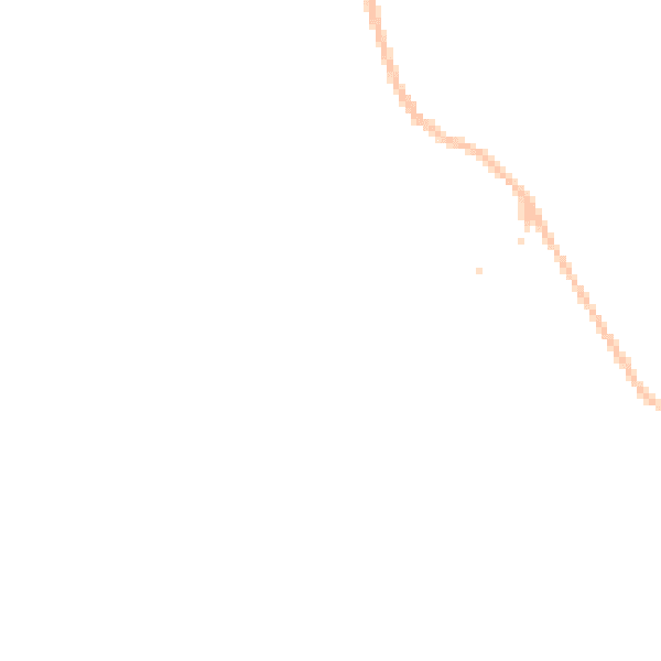 Night-time road noise heatmap for NR17 1SH