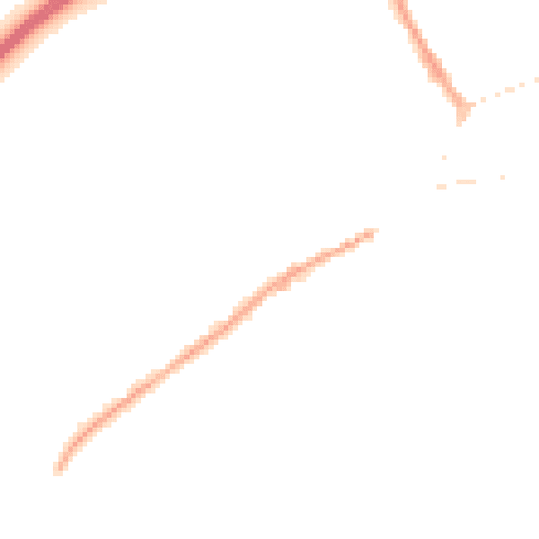Night-time road noise heatmap for NR17 2BY