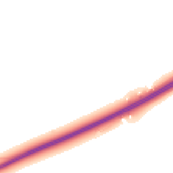 Night-time road noise heatmap for NR17 2FN