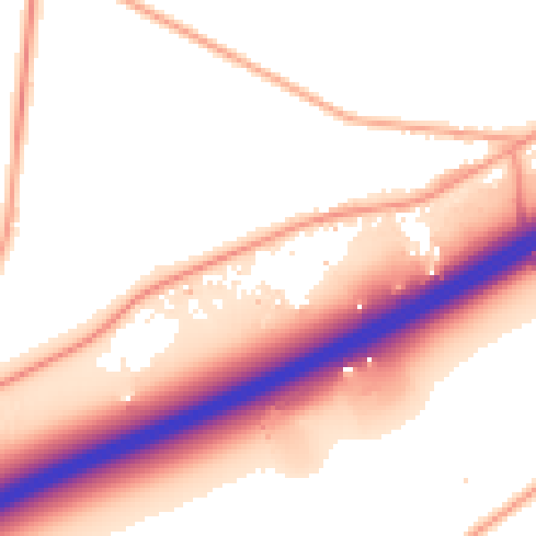 Daytime road noise heatmap for NR17 2PF