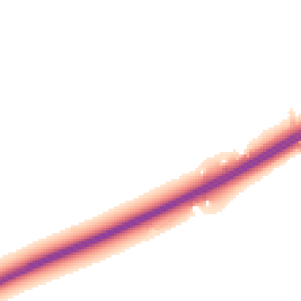 Night-time road noise heatmap for NR17 2PF