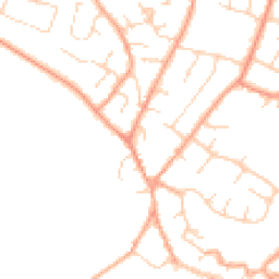 Daytime road noise heatmap for NR18 0BT