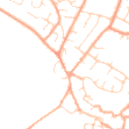 Daytime road noise heatmap for NR18 0BX