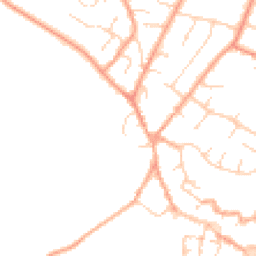 Daytime road noise heatmap for NR18 0BZ