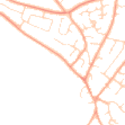 Daytime road noise heatmap for NR18 0DJ
