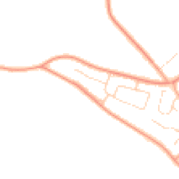 Daytime road noise heatmap for NR18 0DN